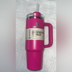 Hot pink Stanley 30oz brand new w/ tag! Stanley color Camelia limited addition.